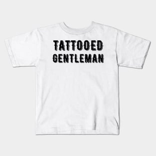 Tattooed Gentleman Kids T-Shirt